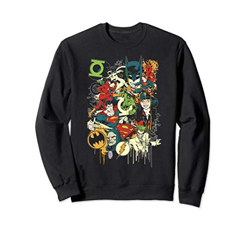 DC Comics Justice League Mashup Sweatshirt