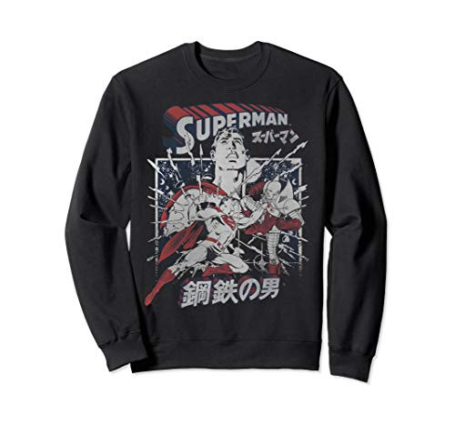 DC Comics Superman Lex Luthor Kanji Sweatshirt