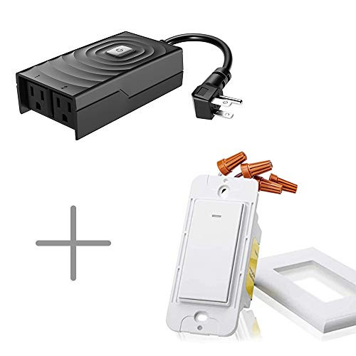 Meross WiFi Outdoor Smart Plug 3 Way Smart Light Switch