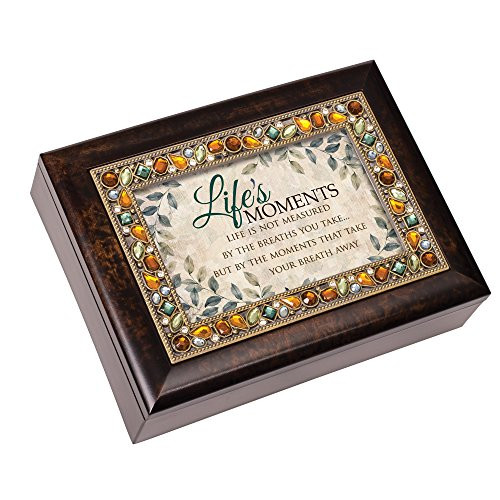 Cottage Garden Life Measured by Moments Amber Earth Tone Jewelry Music Box Plays Wonderful World Cottage Garden Life Measured by Moments Amber Earth Tone Jewelry Music Box Plays Wonderful World