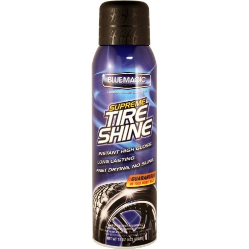 Blue Magic 680-06PK Supreme Tire Shine - 15 oz_ Aerosol Pack of 6
