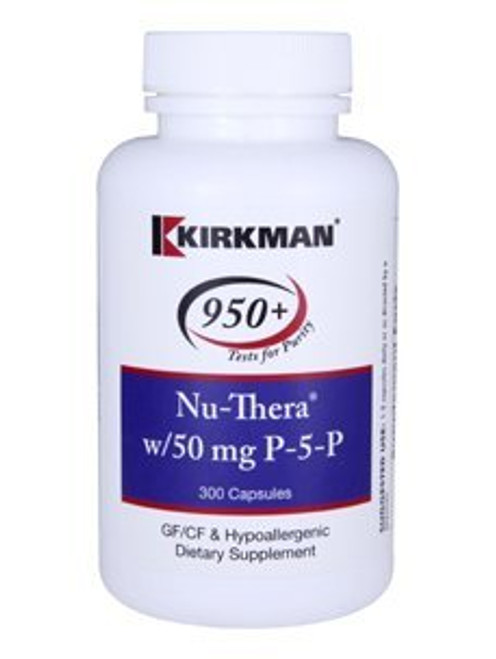 Kirkman Labs - Nu-Thera w 50 mg P-5-P 300 caps
