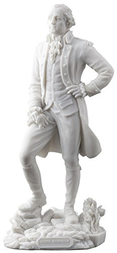 George Washington Standing Statue Sculpture - Founding Father