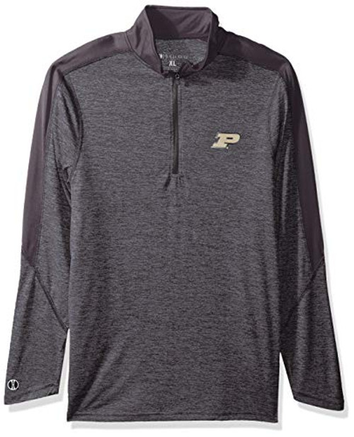 Ouray Sportswear NCAA Purdue Boilermakers Kids   Baby Youth Electrify 12 Zip Sweatshirt Graphite HeatherGraphite X-Large