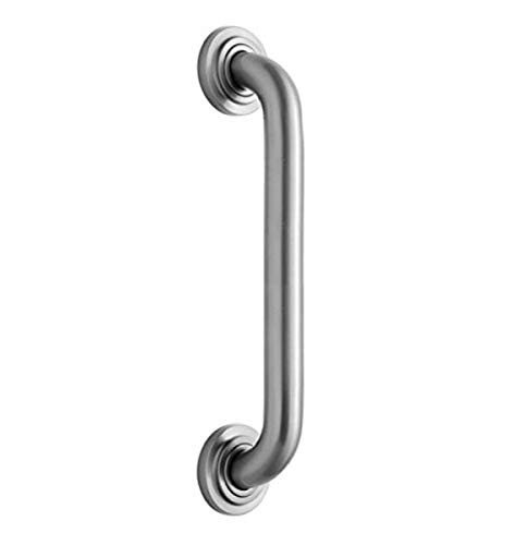 Jaclo 2624-SG Grab Bar with Contemporary Round Flange Satin Gold 24