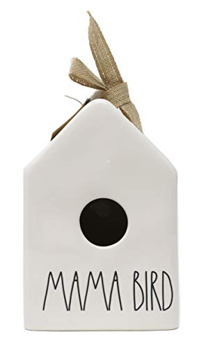 Rae Dunn Birdhouse MAMA BIRD Christmas Large Letter LL