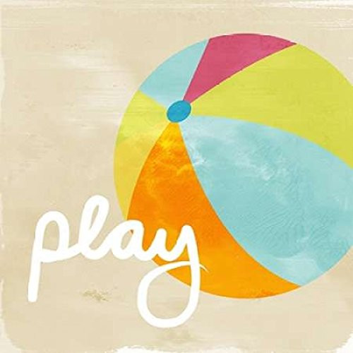 Posterazzi Play Poster Print by Linda Woods 24 x 24