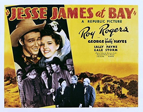 Posterazzi Jesse James At Bay Top Roy Rogers Gale Storm Center Left George Gabby Hayes 1941 Movie Masterprint Poster Print 28 x 22