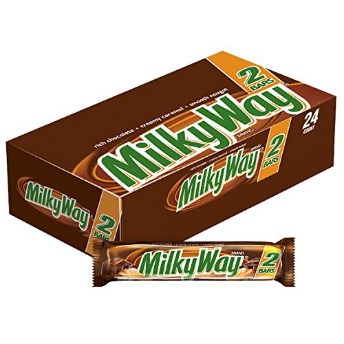 MILKY WAY Milk Chocolate Sharing Size Candy Bars 3_63-Ounce 24-Count Box