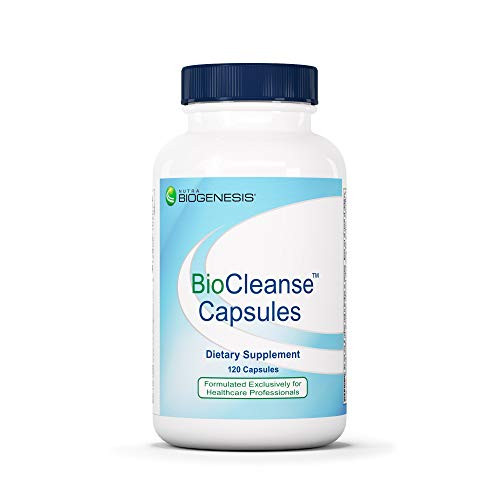 Nutra BioGenesis - BioCleanse Capsules - Milk Thistle N-Acetyl-L-Cysteine and MSM for Liver Support - 120 Capsules