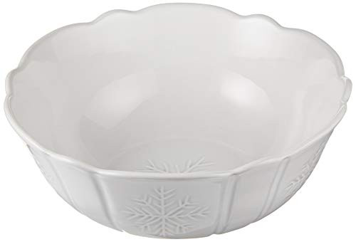 Lenox Alpine Carved Serving Bowl