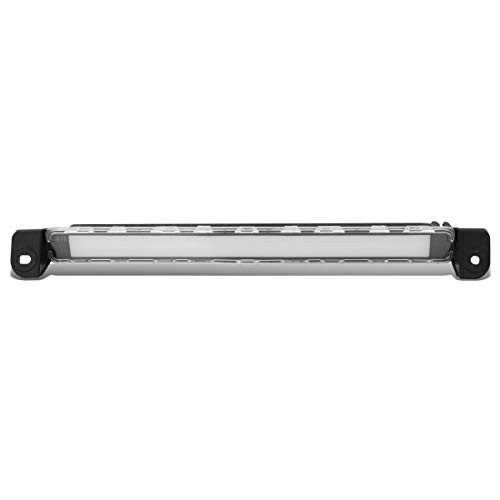 DNA Motoring 3BL-NP00-3D-LED-CH Rear Center 3D LED Bar Third 3rd Tail Brake Light Lamp Assembly