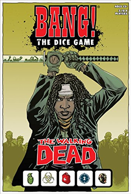 USAOPOLY Bang The Walking Dead Dice Game
