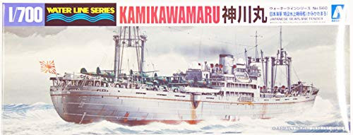Aoshima 1700 Scale I_J_N_ Japanese Seaplane Tender Kamikawamaru - Plastic Watercraft Model Building Kit 09741 Aoshima 1700 Scale I_J_N_ Japanese Seaplane Tender Kamikawamaru - Plastic Watercraft Model Building Kit 09741