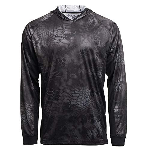 Kryptek Mens Zephyr Hoodie TyphonBlack L