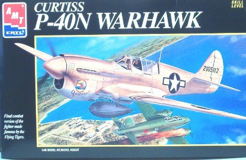 Curtiss P-40N Warhawk Kit by AMT 148