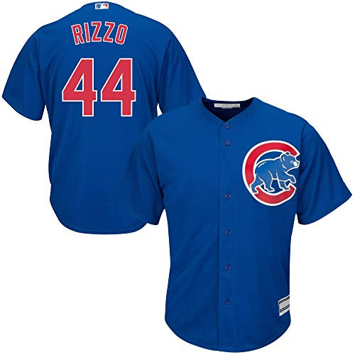 Outerstuff Anthony Rizzo Chicago Cubs MLB Boys Youth 8-20 Player Jersey Blue Alternate Youth Large 14-16 Outerstuff Anthony Rizzo Chicago Cubs MLB Boys Youth 8-20 Player Jersey Blue Alternate Youth Large 14-16