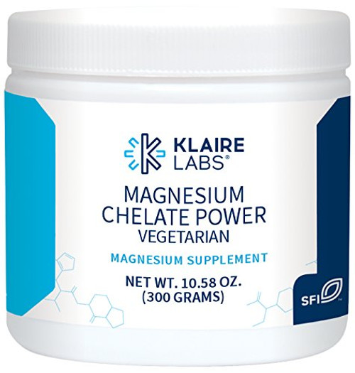 Klaire Labs Magnesium Chelate Powder - Fast-Dissolving 200 Milligrams High Absorption TRAACS Bisglycinate Vegetarian Hypoallergenic 120 Servings 300 Grams Klaire Labs Magnesium Chelate Powder - Fast-Dissolving 200 Milligrams High Absorption TRAACS Bisglycinate Vegetarian Hypoallergenic 120 Servings 300 Grams