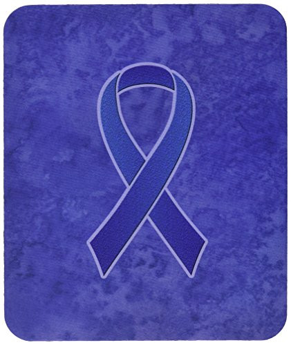 Caroline's Treasures Periwinkle Blue Ribbon for Esophageal and Stomach Cancer Awareness Mouse Pad (AN1208MP)