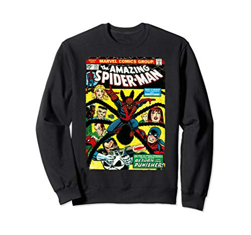 Marvel The Amazing Spider-Man Comic Book Cover Sweatshirt