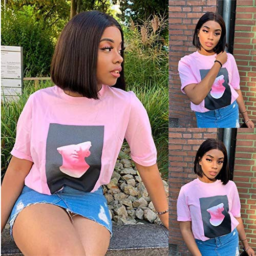 Beaufox Human Hair Bob Wigs Lace Front Straight Wave Wigs With Baby Hair Pre Plucked Natural Color 100 Brazilian Virgin Remy Hair 150 Density for Black Women Beaufox Human Hair Bob Wigs Lace Front Straight Wave Wigs With Baby Hair Pre Plucked Natural Color 100 Brazilian Virgin Remy Hair 150 Density for Black Women