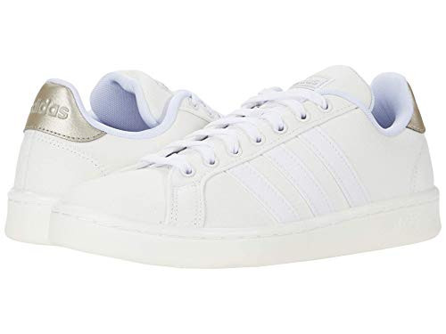 adidas Womens Grand Court Sneaker FTWR WhitePlatino met 6_5 M US