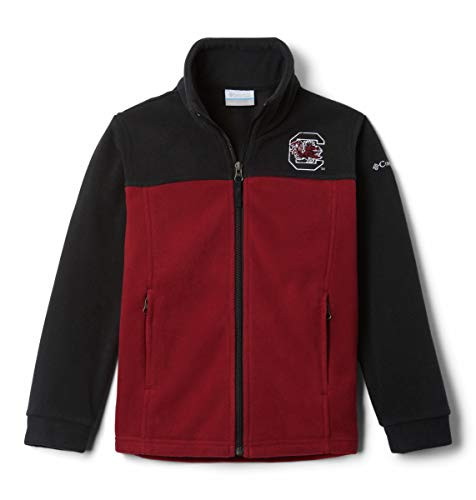NCAA South Carolina Fighting Gamecocks Youth Collegiate Youth Flanker II Full Zip Fleece Medium SC - BlackBeet