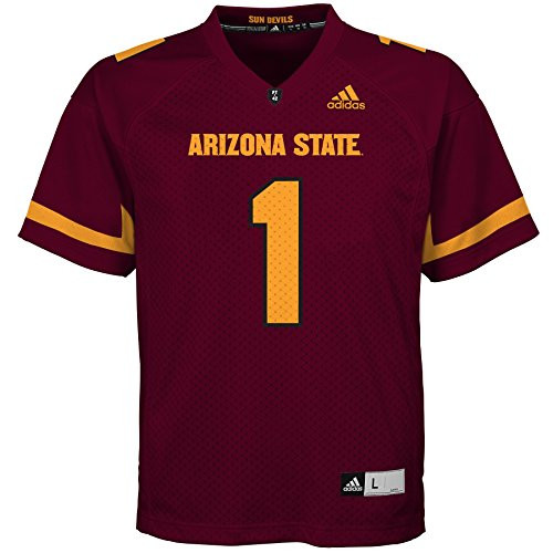 NCAA Arizona State Sun Devils Youth Boys Fashion Football Jersey Xl18 Maroon NCAA Arizona State Sun Devils Youth Boys Fashion Football Jersey Xl18 Maroon