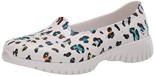 Skechers Womens Cali Gear Water Shoe WhiteMulti 8 Medium US
