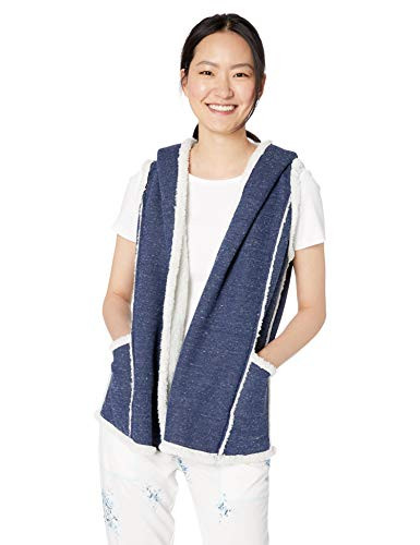 PJ Salvage Womens Vest Winter Escape Navy Large