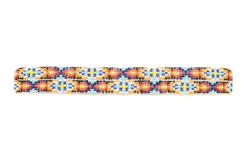 M   F Western Womens MF Turquoise Beaded Indian Hat Band Multi
