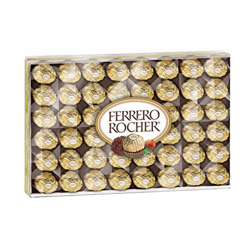 Ferrero Rocher Fine Hazelnut Chocolates 48 ct_ pack of 2