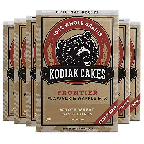 Kodiak Cakes Frontier Pancake Flapjack and Waffle Mix Original 24 Ounce Pack of 6 10705599011167 Kodiak Cakes Frontier Pancake Flapjack and Waffle Mix Original 24 Ounce Pack of 6 10705599011167