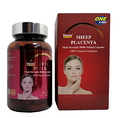 Biosis Sheep Placenta High Strength 38000 mg 100 Natural Extract 100 Softgel Capsules -Premium Supplement Grade Australia Biosis Sheep Placenta High Strength 38000 mg 100 Natural Extract 100 Softgel Capsules -Premium Supplement Grade Australia
