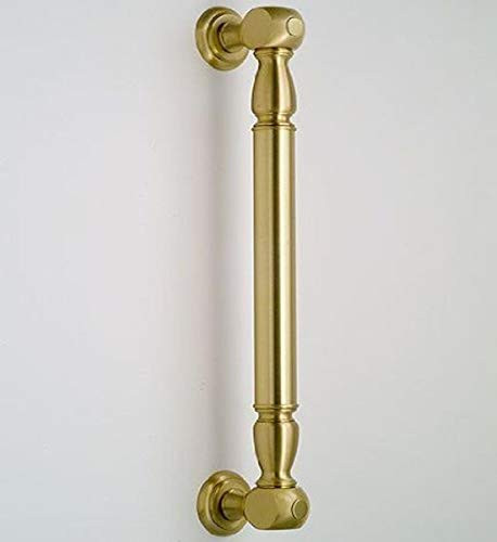 Jaclo G60-16-SN Straight Smooth with End Caps Grab Bar Antique Copper