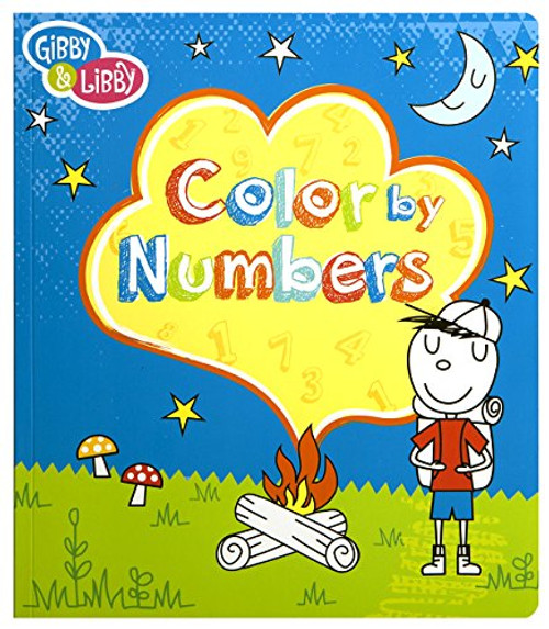 C.R. Gibson Kids Color by Numbers Book for Boys, 9.75'' H x 8.5'' W Book, 80 Pages