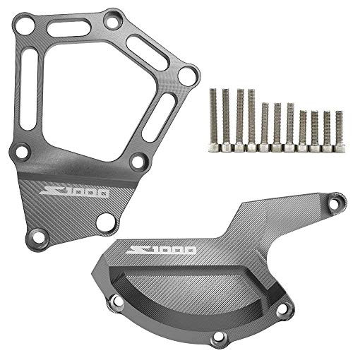 S1000RR S1000R S1000XR Motorcycle Engine Protector Left   Right Engine Stator Cover Engine Protective Cover For BMW S1000RR ABS K46 2009-2016 S1000R 2014 2015 HP4 2010-2016 S1000XR 2015 2016 Gray