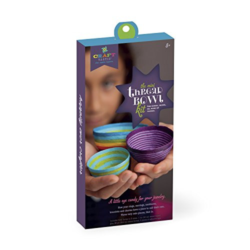 Craft-tastic  Mini Thread Bowl Kit  Craft Kit Makes 3 Tiny Thread Bowls