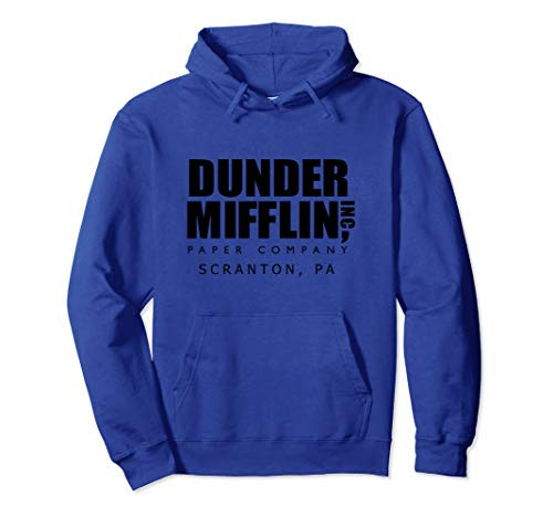 The Office Dunder Mifflin Scranton PA Pullover Hoodie The Office Dunder Mifflin Scranton PA Pullover Hoodie