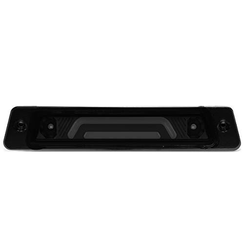 DNA Motoring 3BL-FM87-3D-LED-BK-SM Rear Center Spoiler 3D LED Bar Style Third 3rd Tail Brake Light