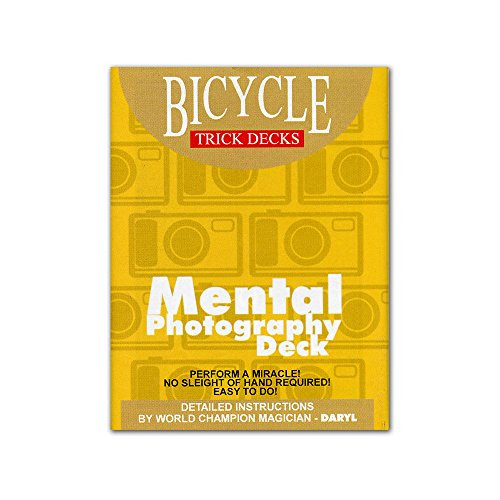 Murphys Magic Mental Photo Deck Bicycle Blue - Trick
