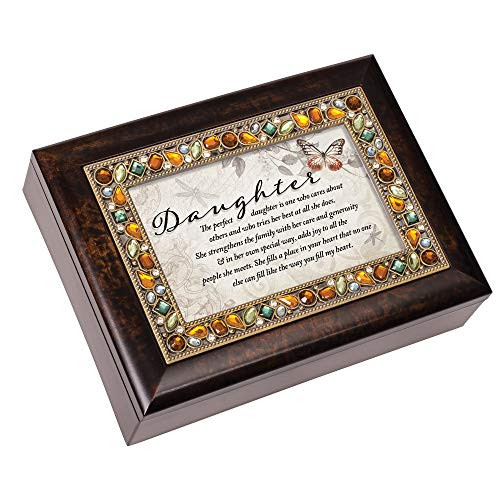 Cottage Garden Daughter You Fill My Heart Amber Earth Tone Jeweled Music Box Plays You are My Sunshine Cottage Garden Daughter You Fill My Heart Amber Earth Tone Jeweled Music Box Plays You are My Sunshine