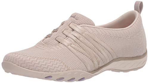 Skechers womens Breathe-easy - Approachable Sneaker Natural 8_5 US