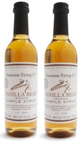 Sonoma Syrup Co_ Vanilla Bean Simple Syrup Pack of 2 2