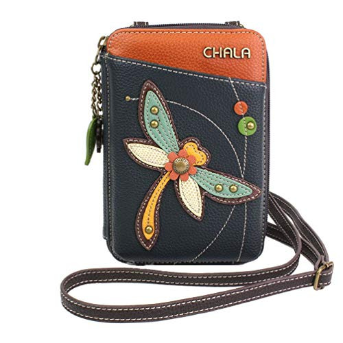 Chala Dragonfly Wallet Crossbody Handbag - Convertable Strap