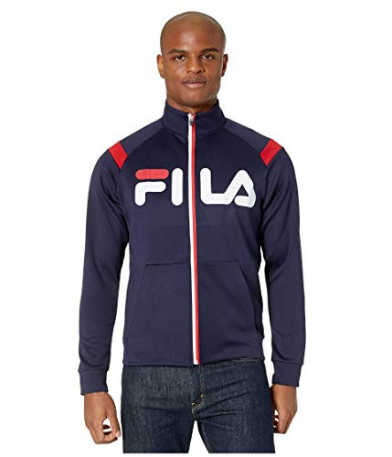 Fila Matz Tech Funnel Neck PeacoatWhiteChinese Red XL