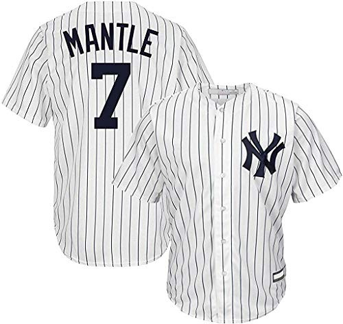 Mickey Mantle New York Yankees MLB Boys Youth 8-20 Player Jersey White Home Youth Small 8