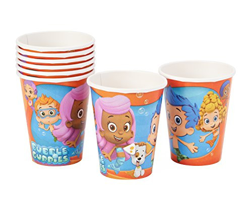 Bubble Guppies 9oz Paper Party Cups (8-Pack)