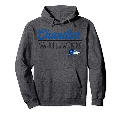 Chandler High School Wolves Pullover Hoodie C4