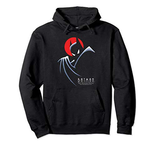 Batman The Animated Series Behind the Cape Pullover Hoodie